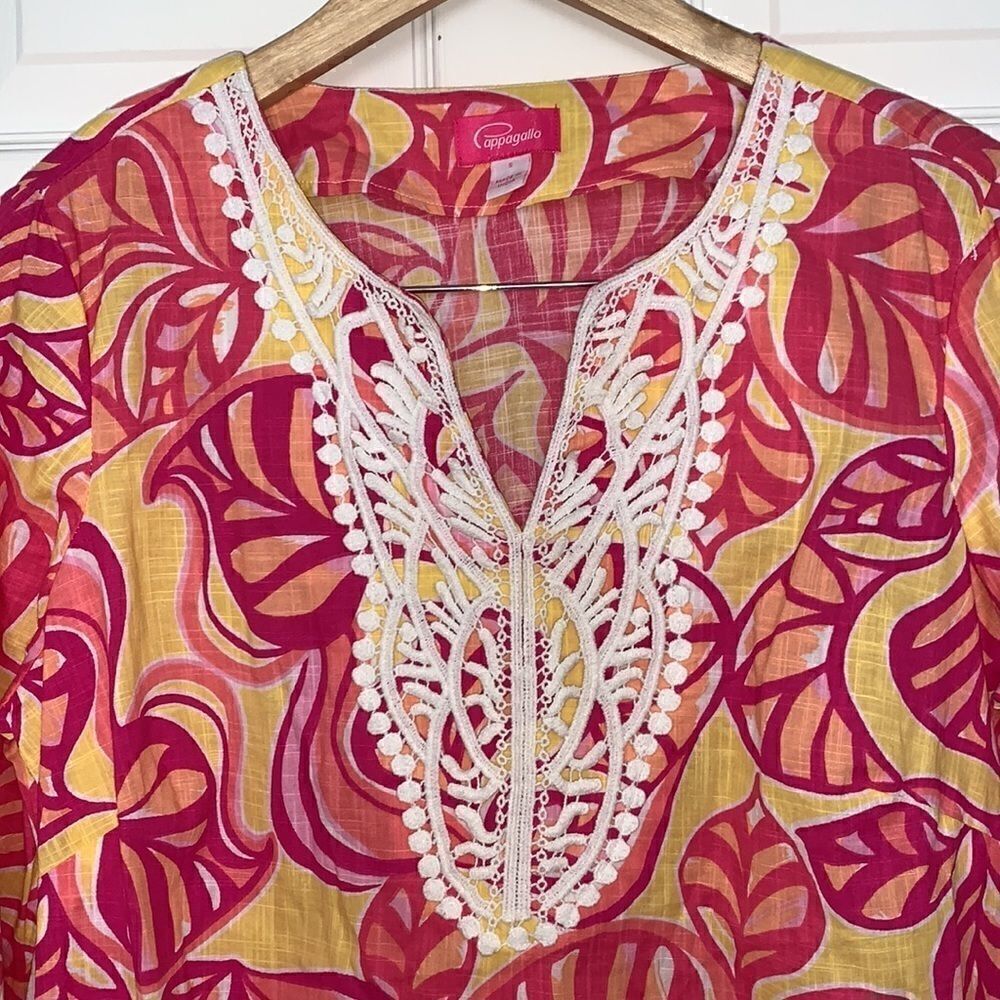 Cappagallo floral tunic - Picture 3 of 4
